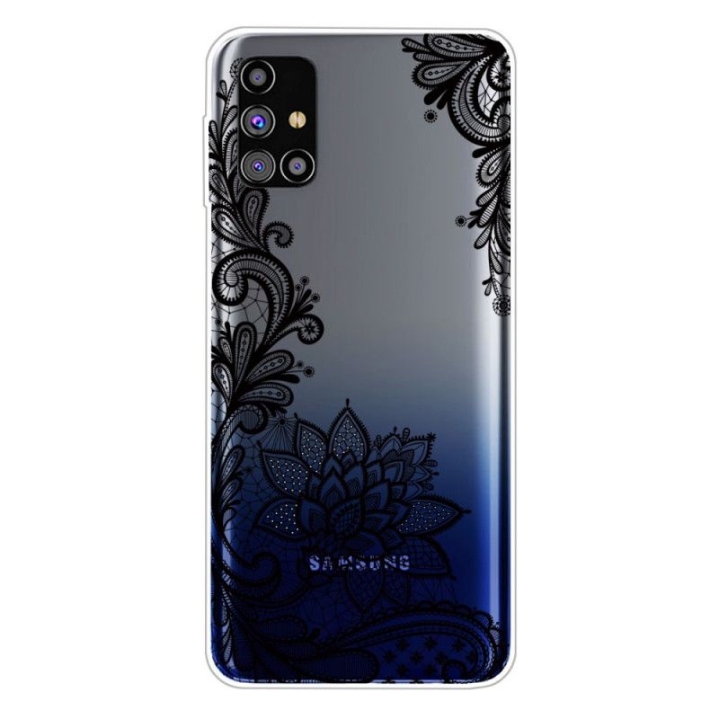 Hülle Samsung Galaxy M51 Erhabene Spitze