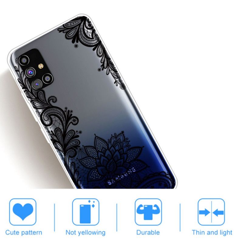 Hülle Samsung Galaxy M51 Erhabene Spitze