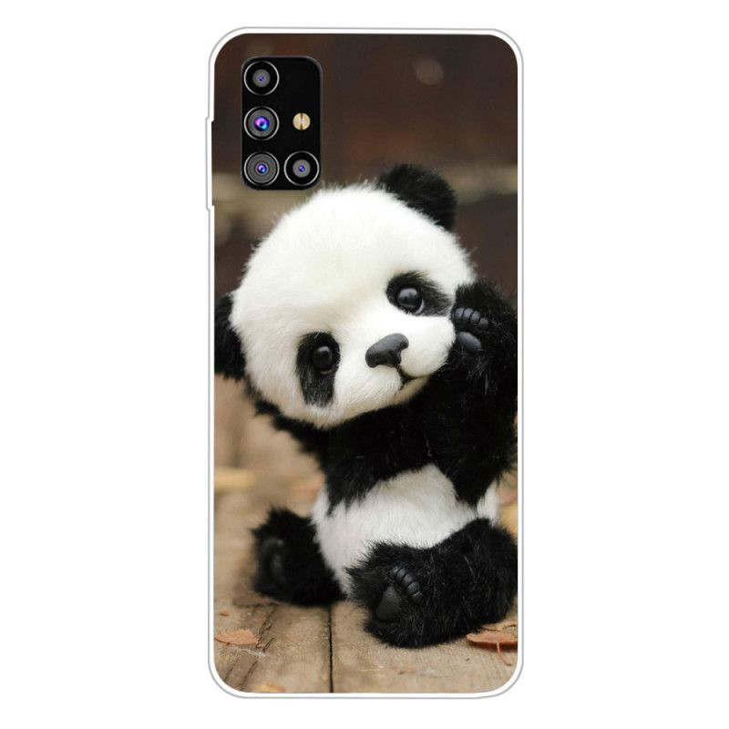 Hülle Samsung Galaxy M51 Flexibler Panda