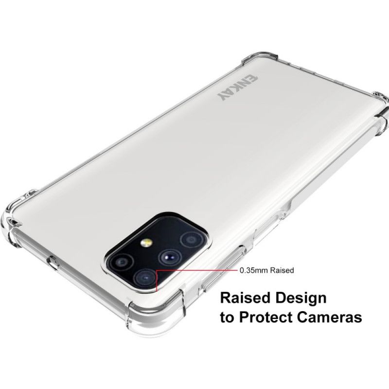 Hülle Samsung Galaxy M51 Handyhülle Transparentes Enkay