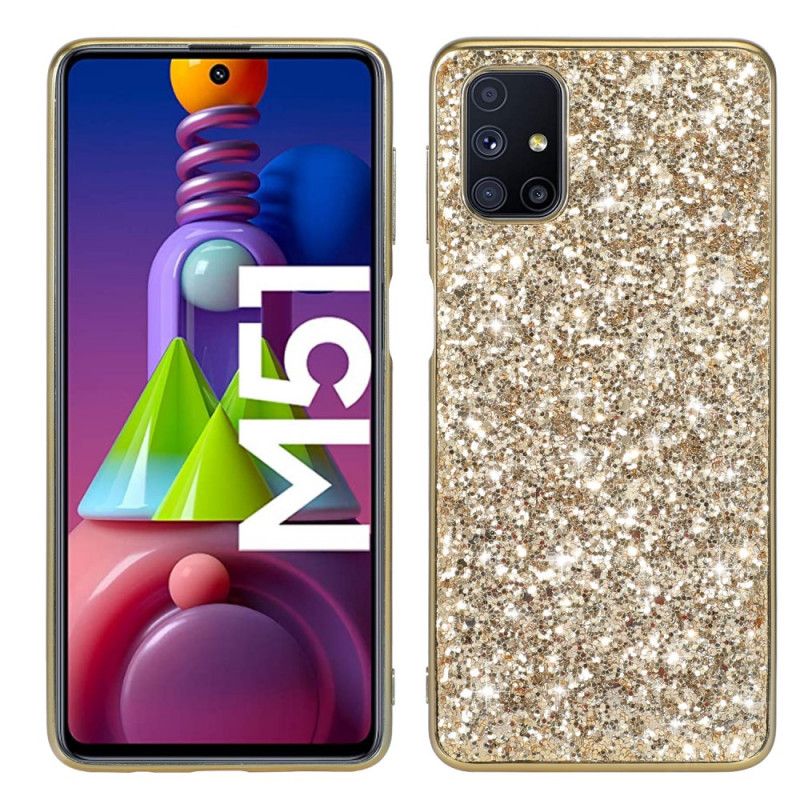 Hülle Samsung Galaxy M51 Schwarz Ich Bin Glitzernd