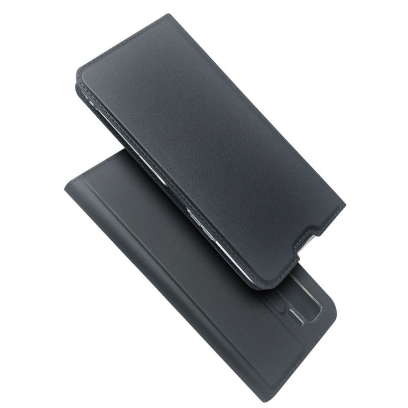 Flip Case Für Huawei P40 Lite 5G Schwarz Magnetverschluss