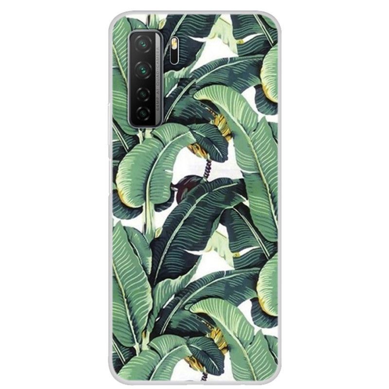 Hülle Huawei P40 Lite 5G Mehrere Grüne Blätter