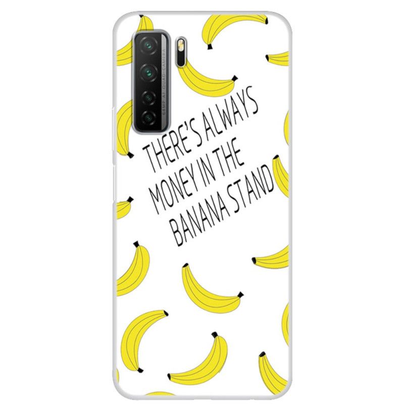 Hülle Huawei P40 Lite 5G Transparentes Bananengeld