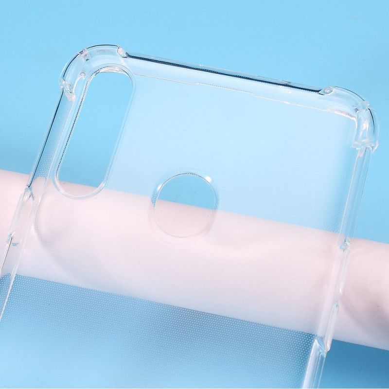 Hülle Samsung Galaxy A20S Transparente Verstärkte Ecken