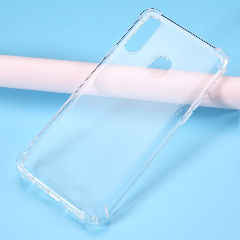 Hülle Samsung Galaxy A20S Transparente Verstärkte Ecken