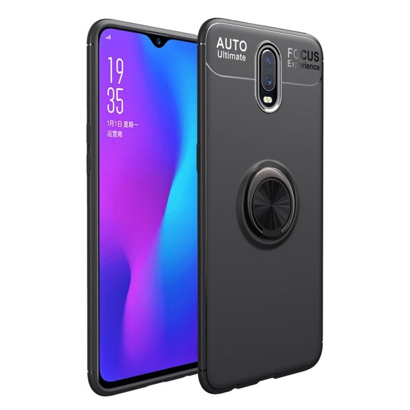 Hülle Für OnePlus 7 Schwarz Drehring