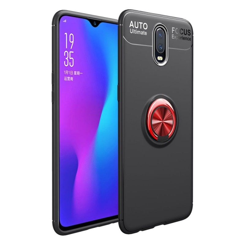 Hülle Für OnePlus 7 Schwarz Drehring