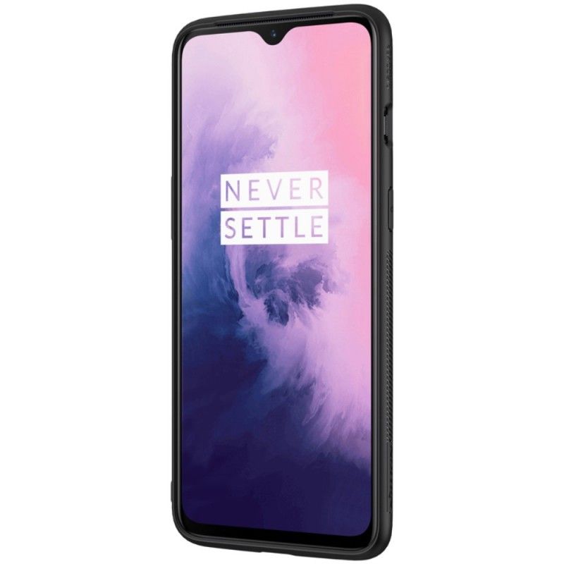 Hülle OnePlus 7 Silber Schillernder Nillkin