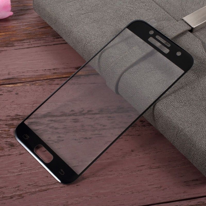 Farbiger Schutz Aus Gehärtetem Glas Samsung Galaxy A3 2017 Transparent