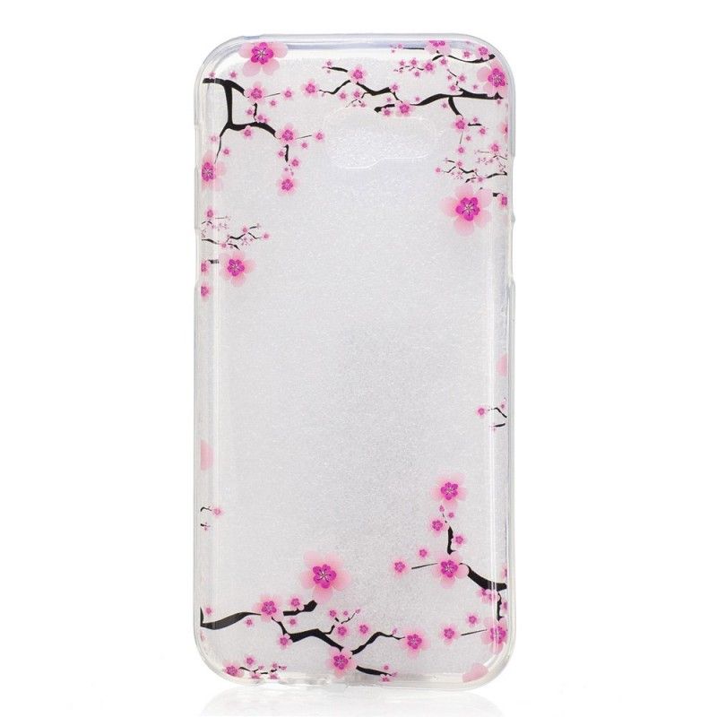 Hülle Samsung Galaxy A3 2017 Handyhülle Pflaumenblüten
