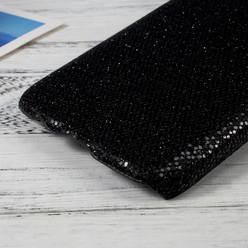 Hülle Samsung Galaxy A3 2017 Schwarz Glitzer