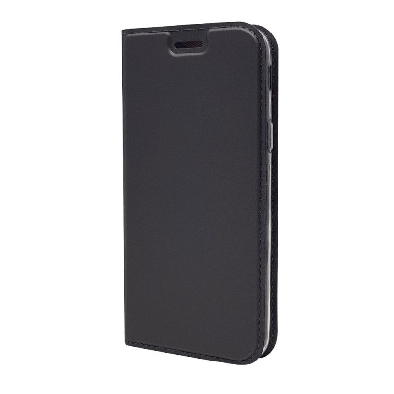 Flip Case Samsung Galaxy J7 2017 Schwarz Magnetverschluss