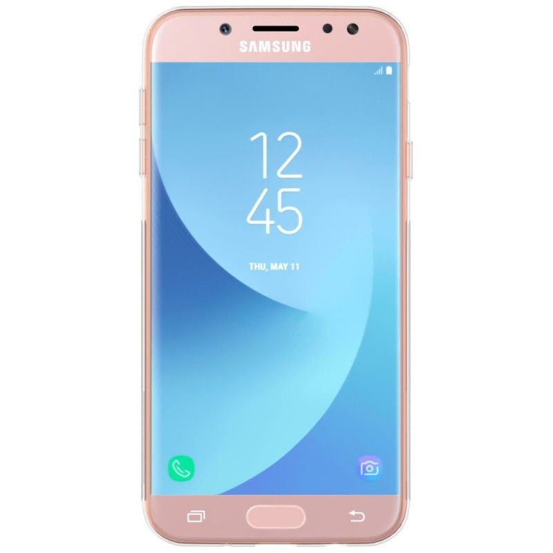 Hülle Für Samsung Galaxy J7 2017 Weiß Transparent