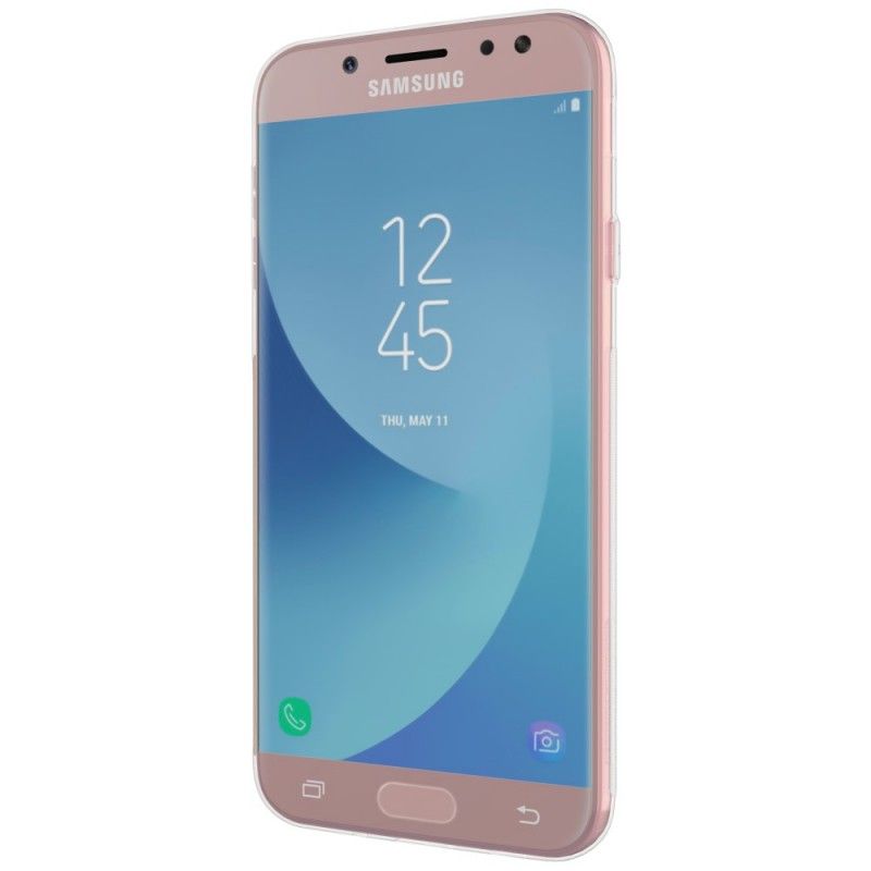 Hülle Für Samsung Galaxy J7 2017 Weiß Transparent