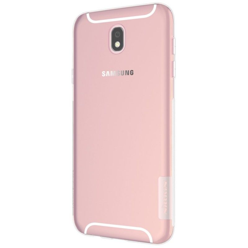 Hülle Für Samsung Galaxy J7 2017 Weiß Transparent