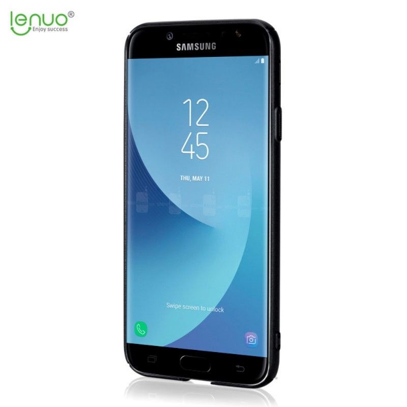 Hülle Samsung Galaxy J7 2017 Roségold Handyhülle Seidige Berührung Lenuo