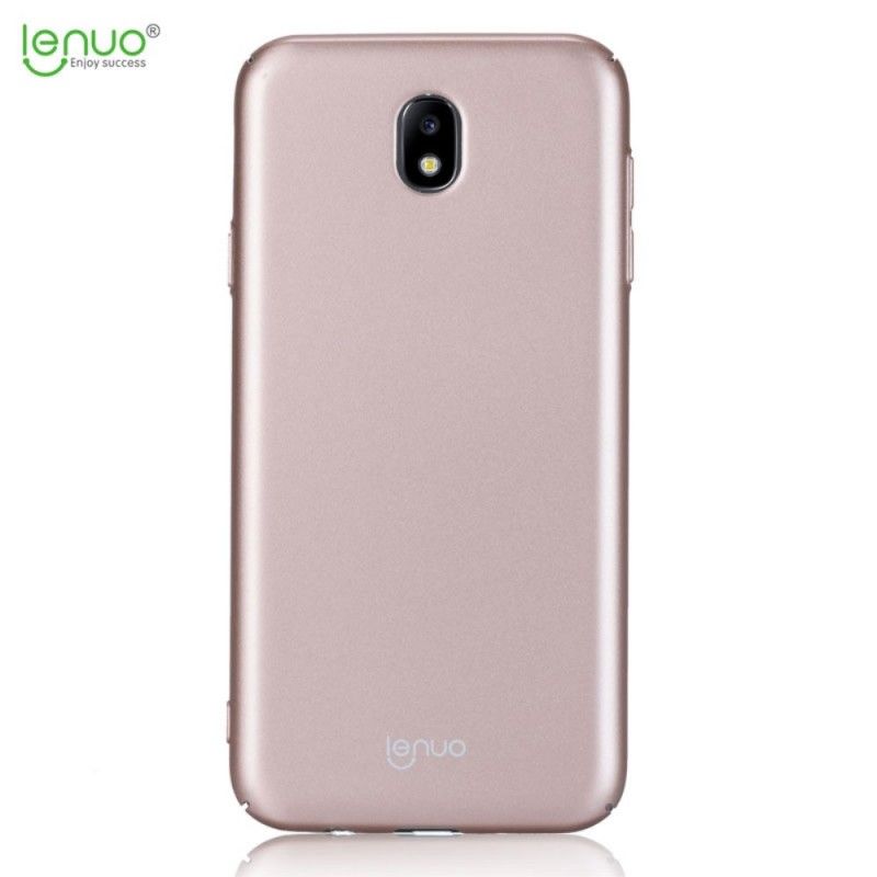 Hülle Samsung Galaxy J7 2017 Roségold Handyhülle Seidige Berührung Lenuo