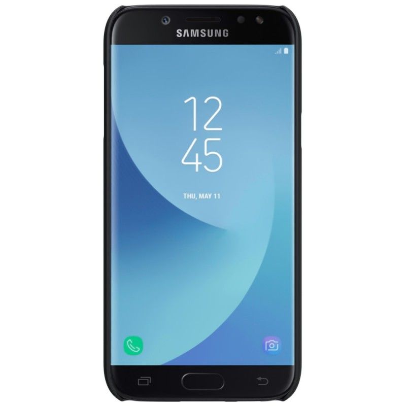 Hülle Samsung Galaxy J7 2017 Weiß Starrer Gefrosteter Nillkin
