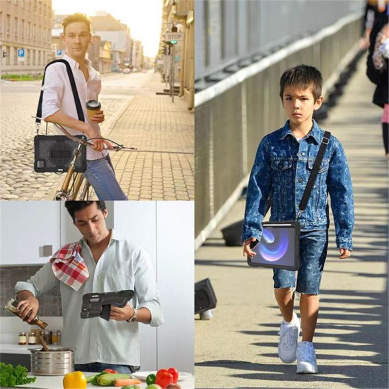 Hülle Xiaomi Pad 6 Handyhülle Extrem Widerstandsfähig Mit Schultergurt