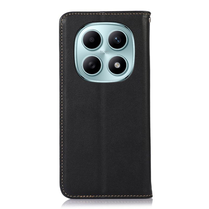Flip Case Xiaomi Redmi Note 15 5g Echtes Khazneh-leder