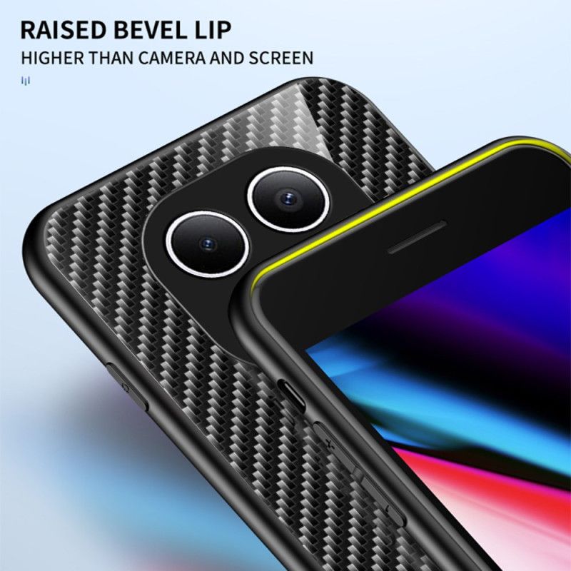 Hülle Xiaomi Redmi Note 15 5g Handyhülle Gehärtetes Glas Mit Carbonfaser-optik