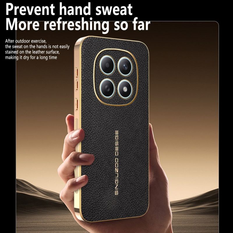 Hülle Xiaomi Redmi Note 15 5g Handyhülle Kratzfeste Litschi-textur