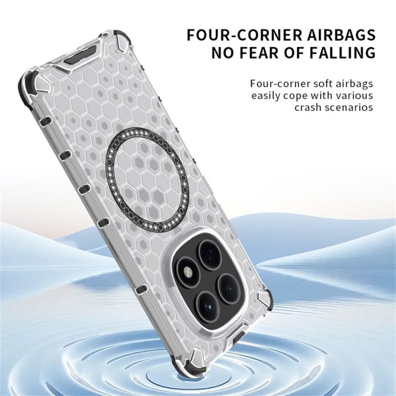 Hülle Xiaomi Redmi Note 15 5g Handyhülle Magsafe Wabenmuster