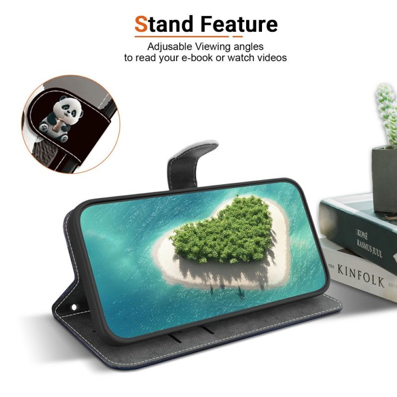 Lederhüllen Für Xiaomi Redmi Note 15 5g Panda-milchtee