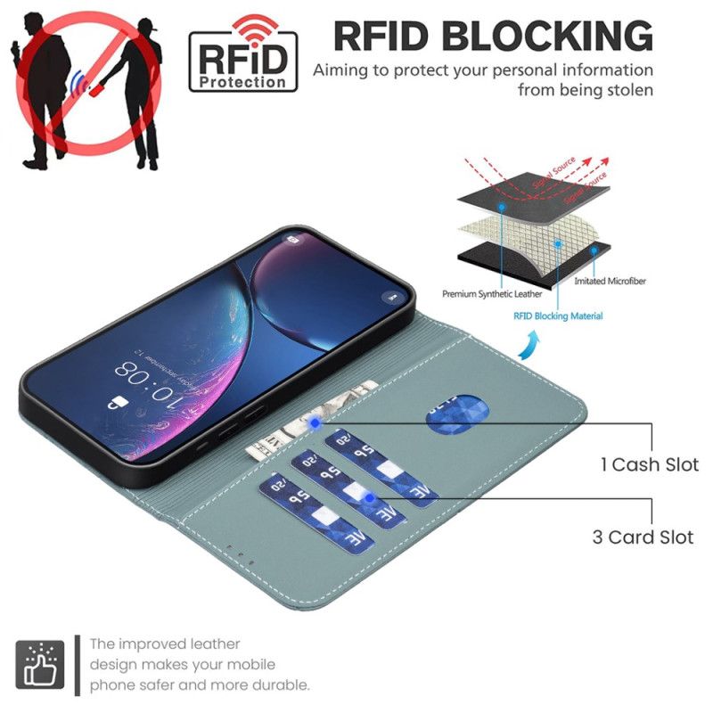Lederhüllen Xiaomi Redmi Note 15 5g Binfen Color Linien