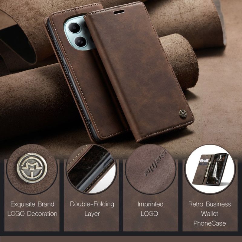 Lederhüllen Xiaomi Redmi Note 15 5g Handyhülle Caseme