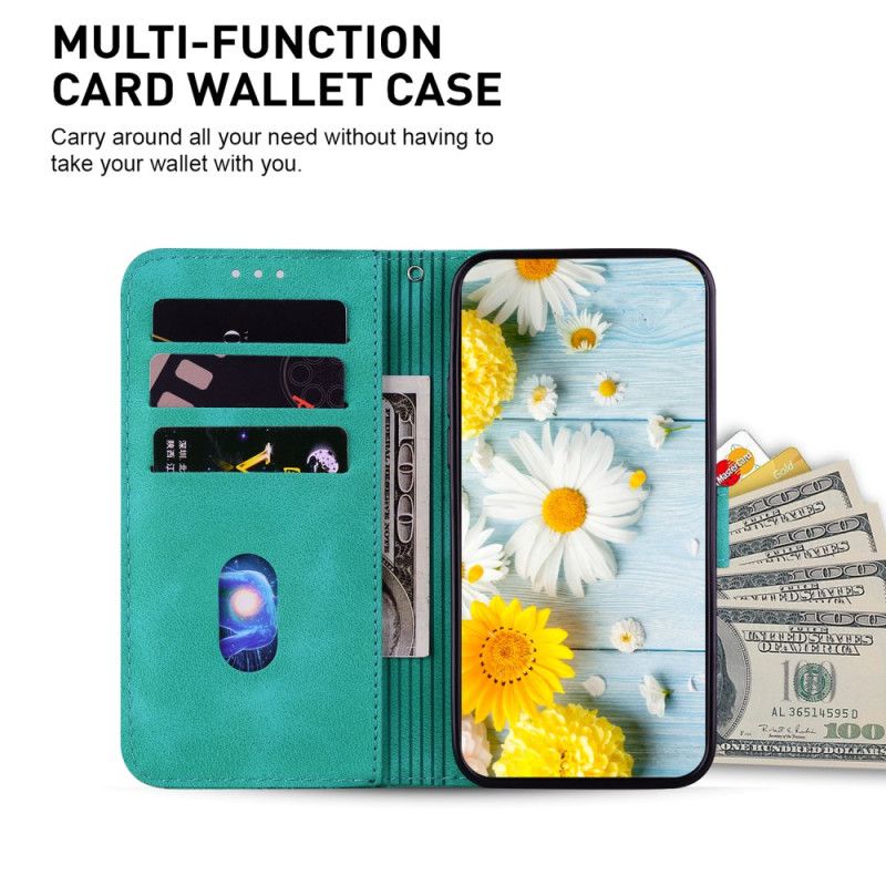 Lederhüllen Xiaomi Redmi Note 15 5g Handyhülle Lilie