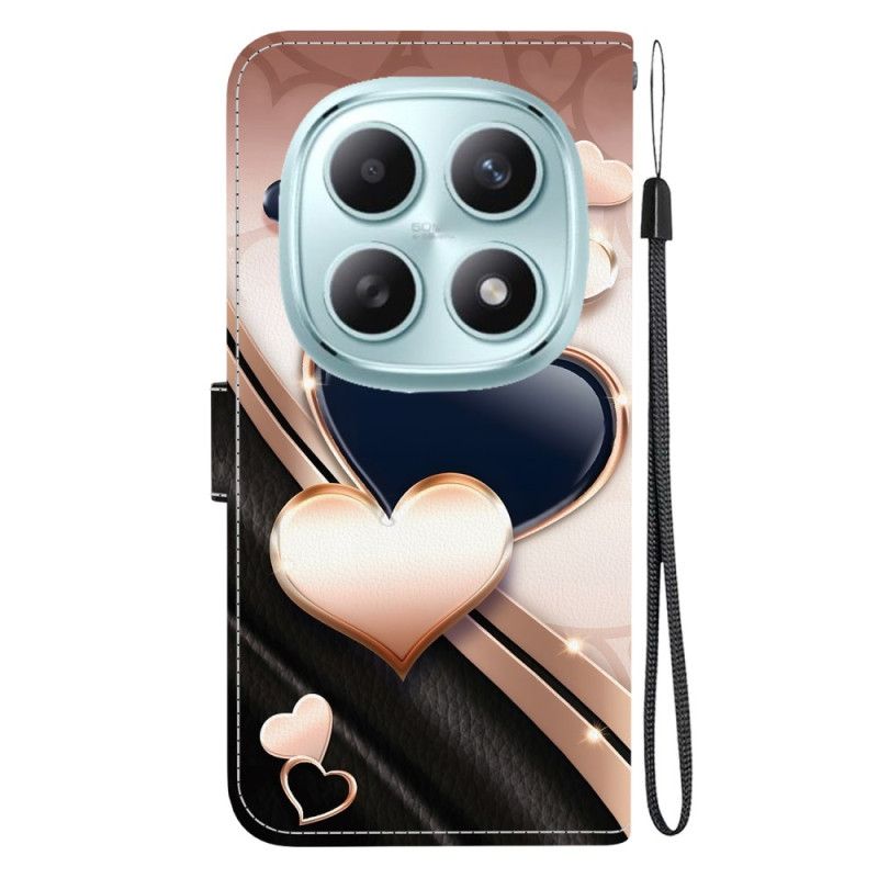 Lederhüllen Xiaomi Redmi Note 15 5g Liebesmuster