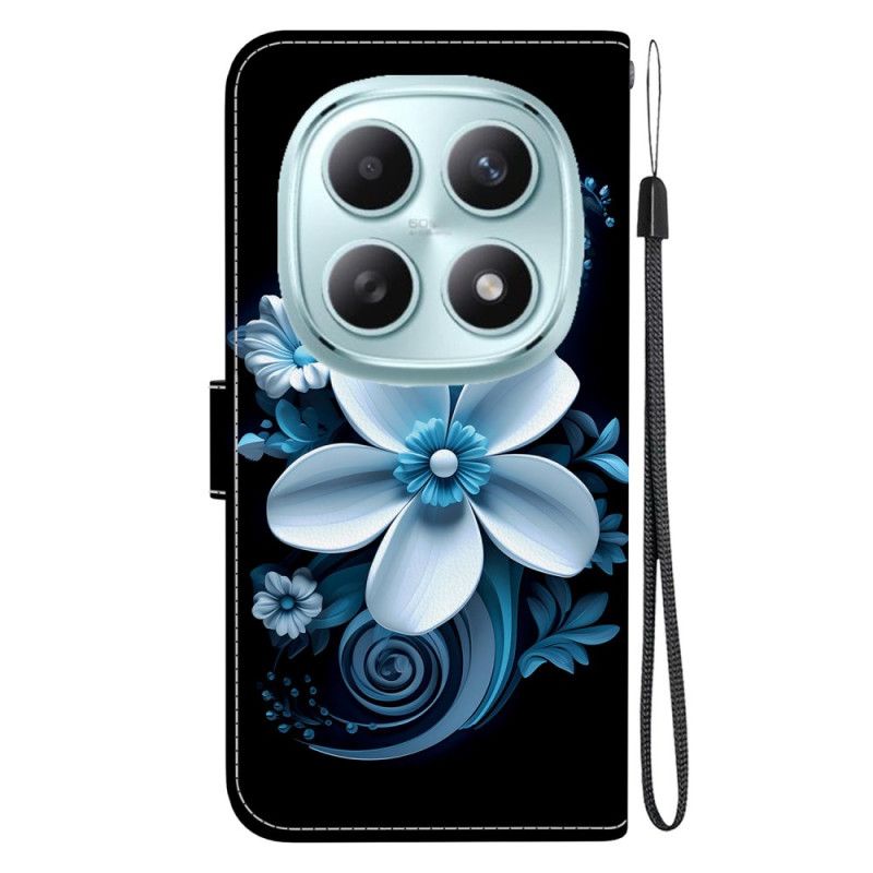 Lederhüllen Xiaomi Redmi Note 15 5g Schwarze Orchidee