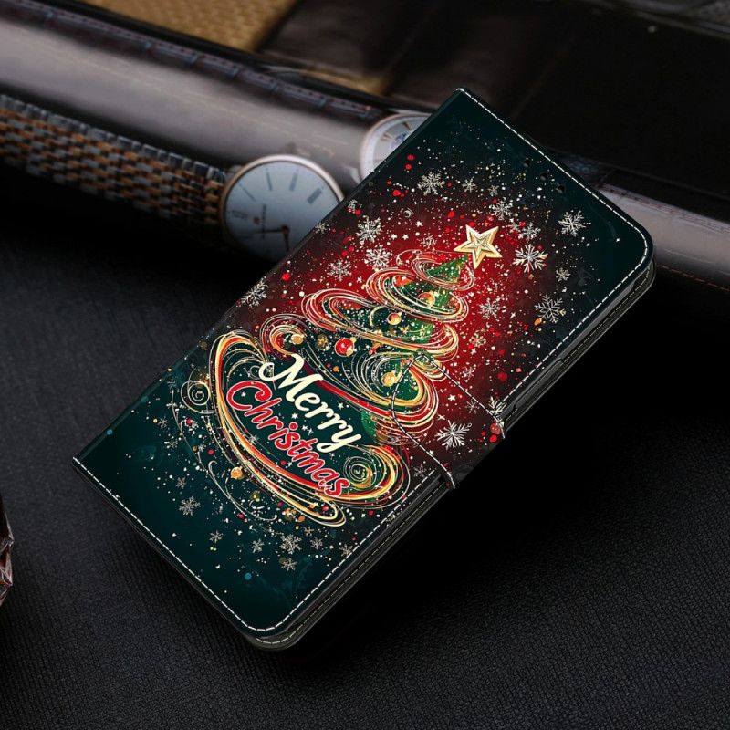 Lederhüllen Xiaomi Redmi Note 15 5g Weihnachtsbaum