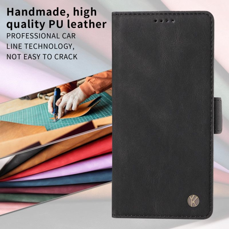 Lederhüllen Xiaomi Redmi Note 15 5g Yikatu-wildlederoptik
