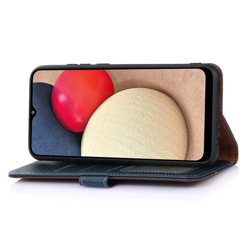 Lederhüllen Xiaomi Redmi Note 15 5g Zweifarbiges Khazneh-leder