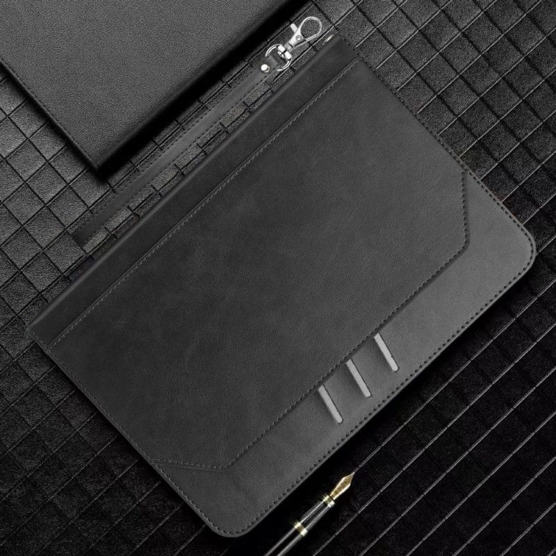 Case Für iPad (2025) Brieftasche Und Freihändiger Ständer