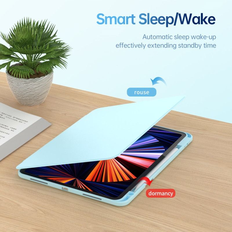 Case Für iPad (2025) Drehbarer Ständer Und Pastellfarbener Bezug