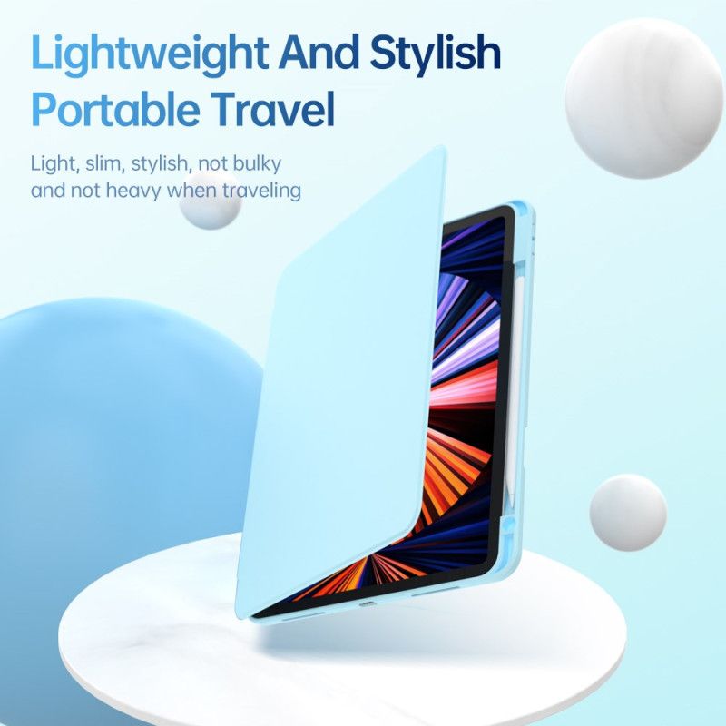 Case Für iPad (2025) Drehbarer Ständer Und Pastellfarbener Bezug