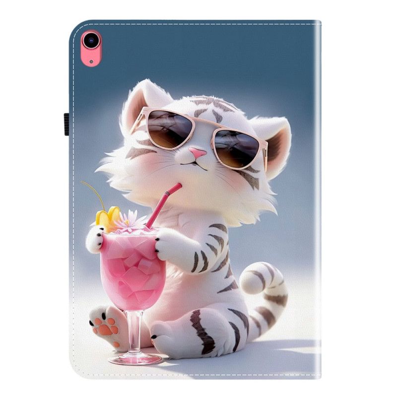 Case iPad (2025) Cartoon-tiger