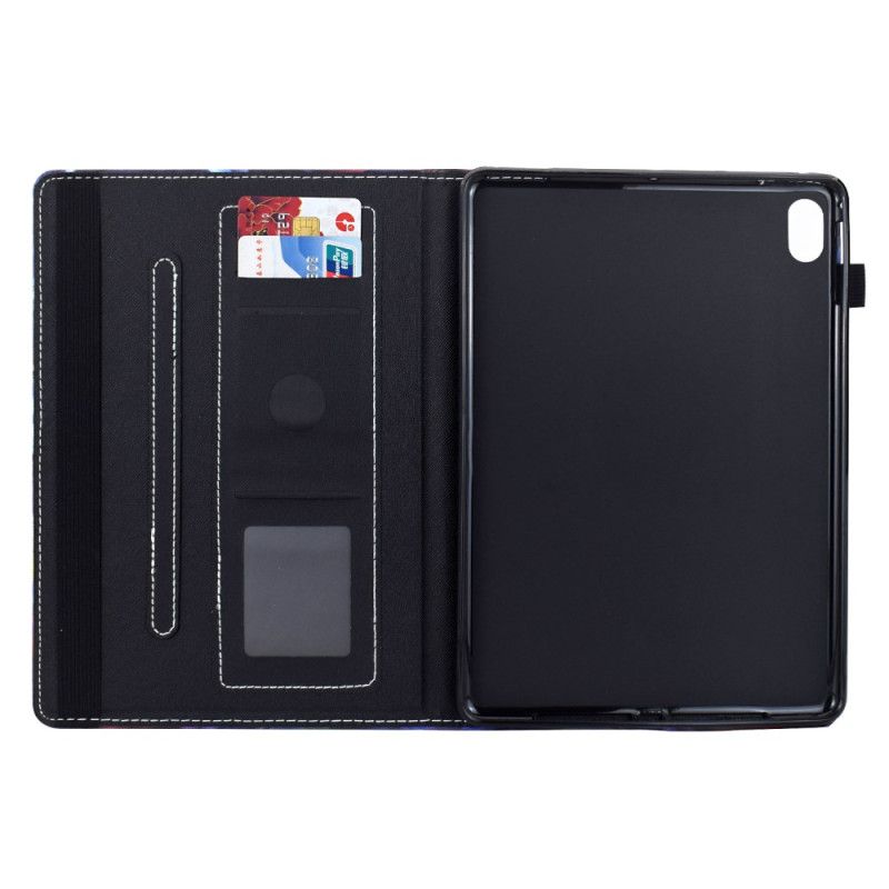 Case iPad (2025) Handyhülle Blumen Und Schmetterlinge