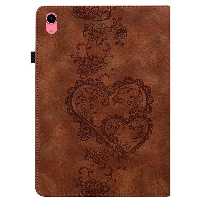 Case iPad (2025) Handyhülle Herzen Mit Stifthalter