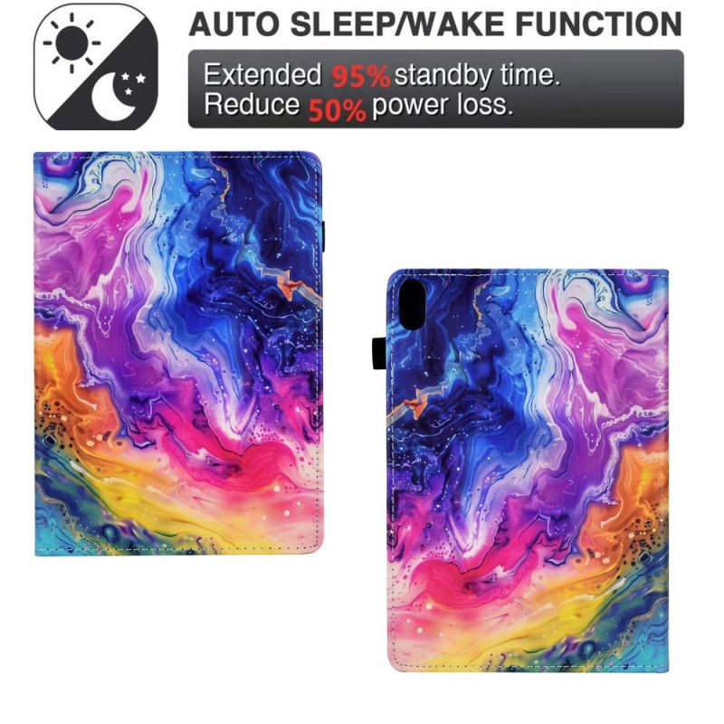 Case iPad (2025) Handyhülle Marmor