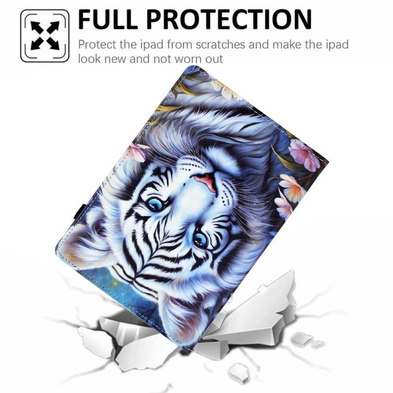 Case iPad (2025) Tiger