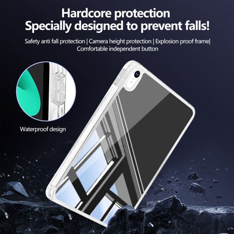 Hülle Für iPad (2025) Hybrid Mit Stifthalter