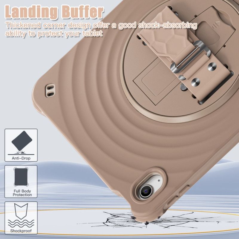 Hülle iPad (2025) Handyhülle Drehbarer Ständer Und Schultergurt