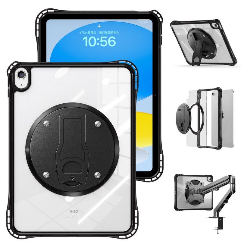 Hülle iPad (2025) Handyhülle Transparenter Integrierter Ständer