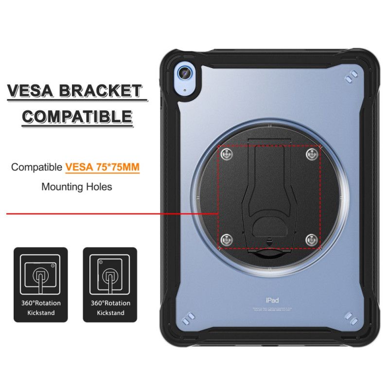 Hülle iPad (2025) Integrierter Verstellbarer Ständer