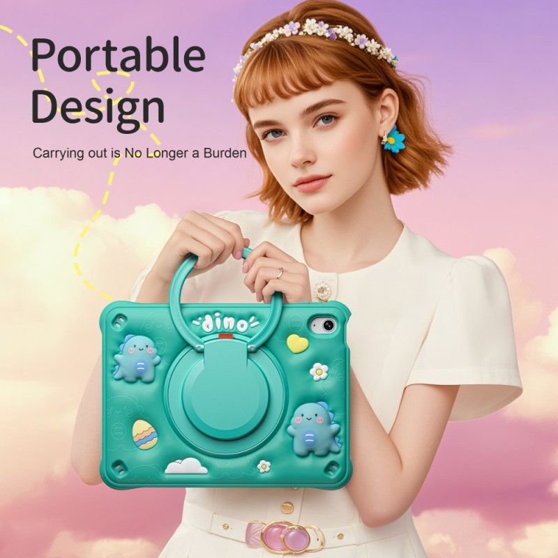 Hülle iPad (2025) Mehrlagig Mit Schultergurt